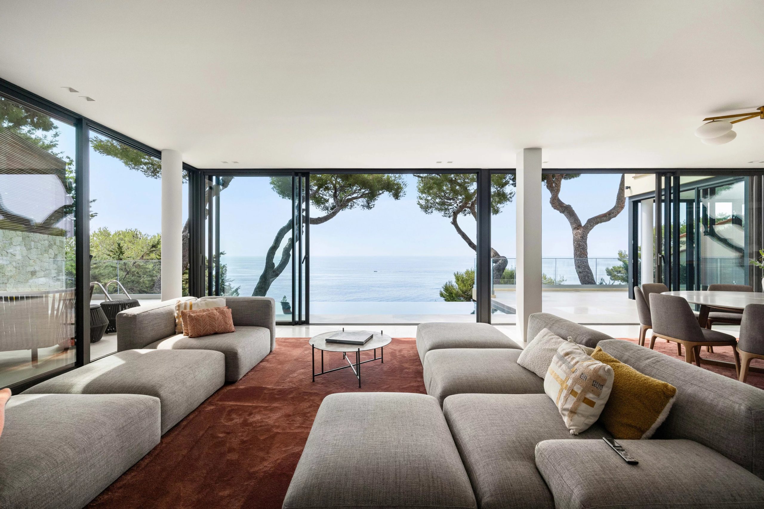 Achat Villa Èze Superbe villa contemporaine face à la Méditerranée — photo 4