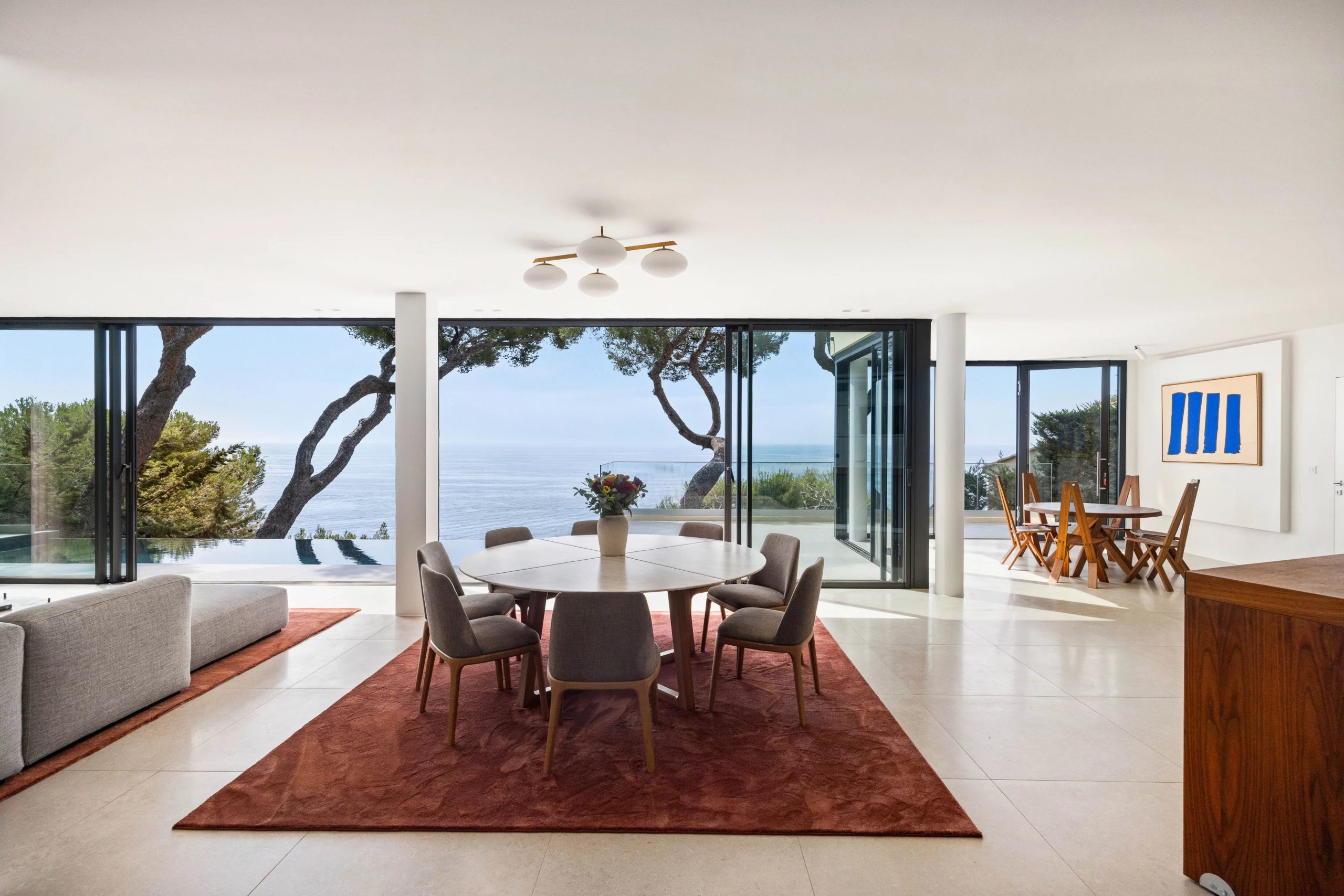 Achat Villa Èze Superbe villa contemporaine face à la Méditerranée — photo 5