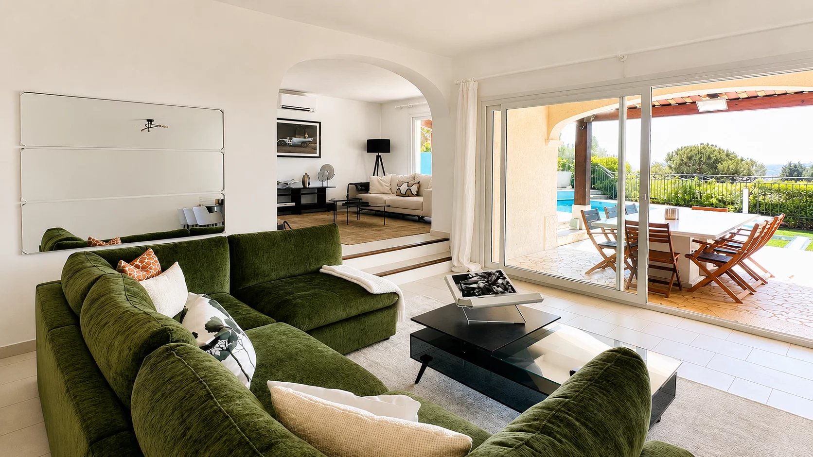 Achat Villa La Turbie avec vue mer et piscine, proche Monaco — photo 5