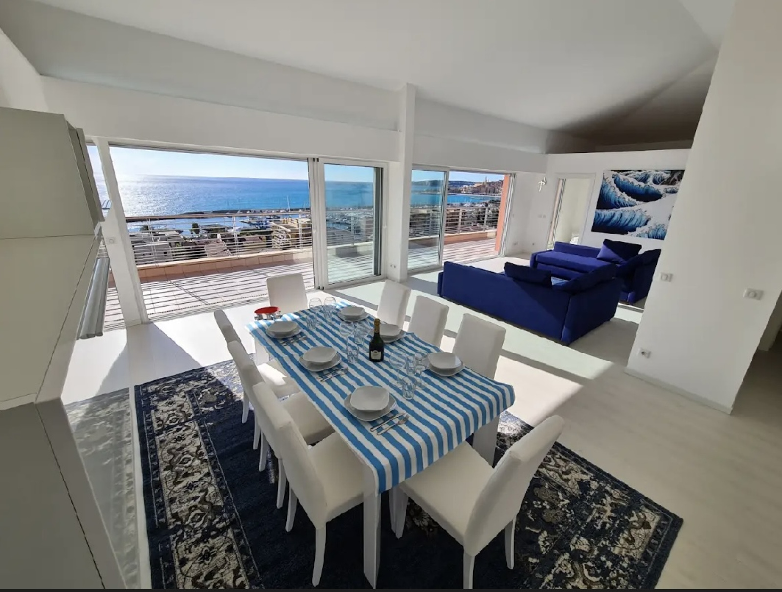 Magnifique Penthouse Menton Garavan-vue exceptionnelle-piscine — photo 3