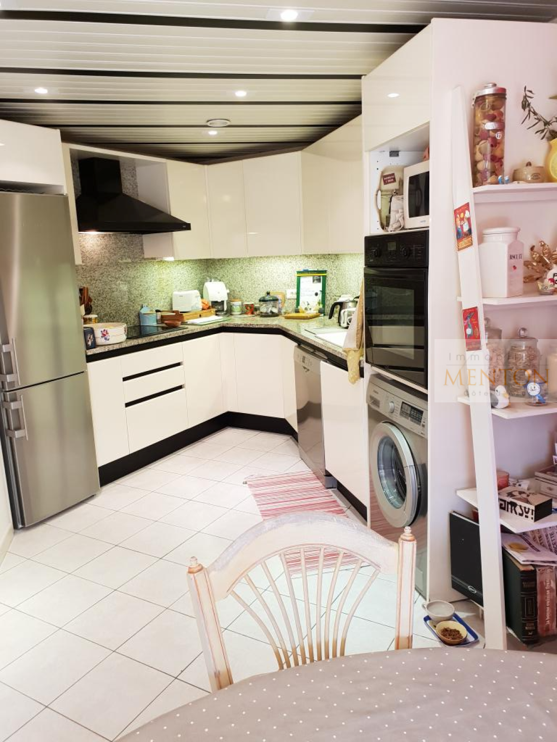 Menton, proche de Carnolès, beau 4 pièces en duplex, jardin-terrasse, garage — photo 4