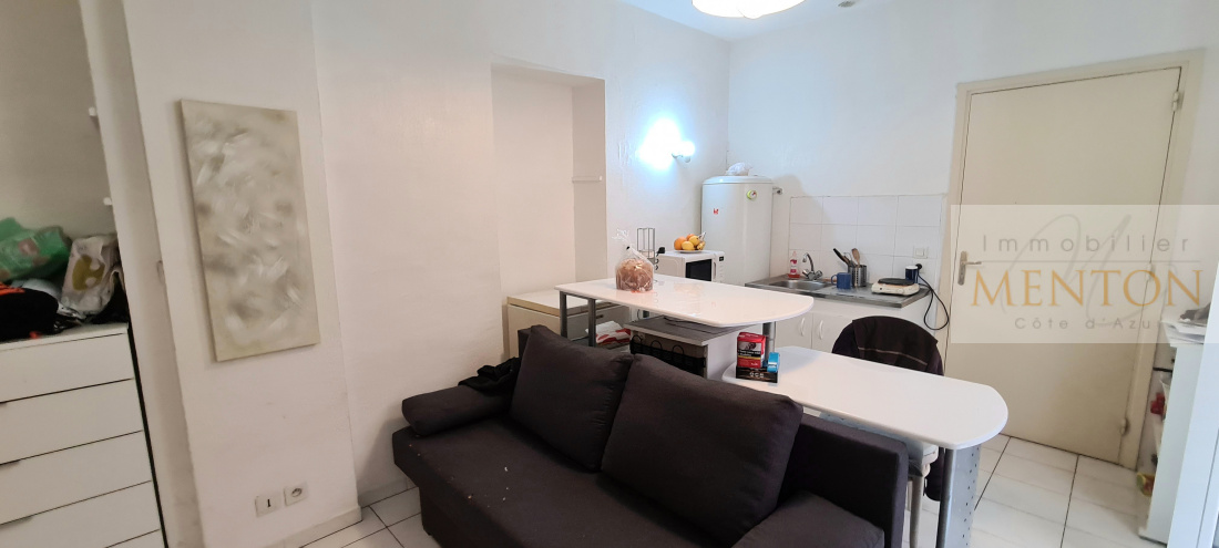 Menton Idéal investissement, studio — Menton
