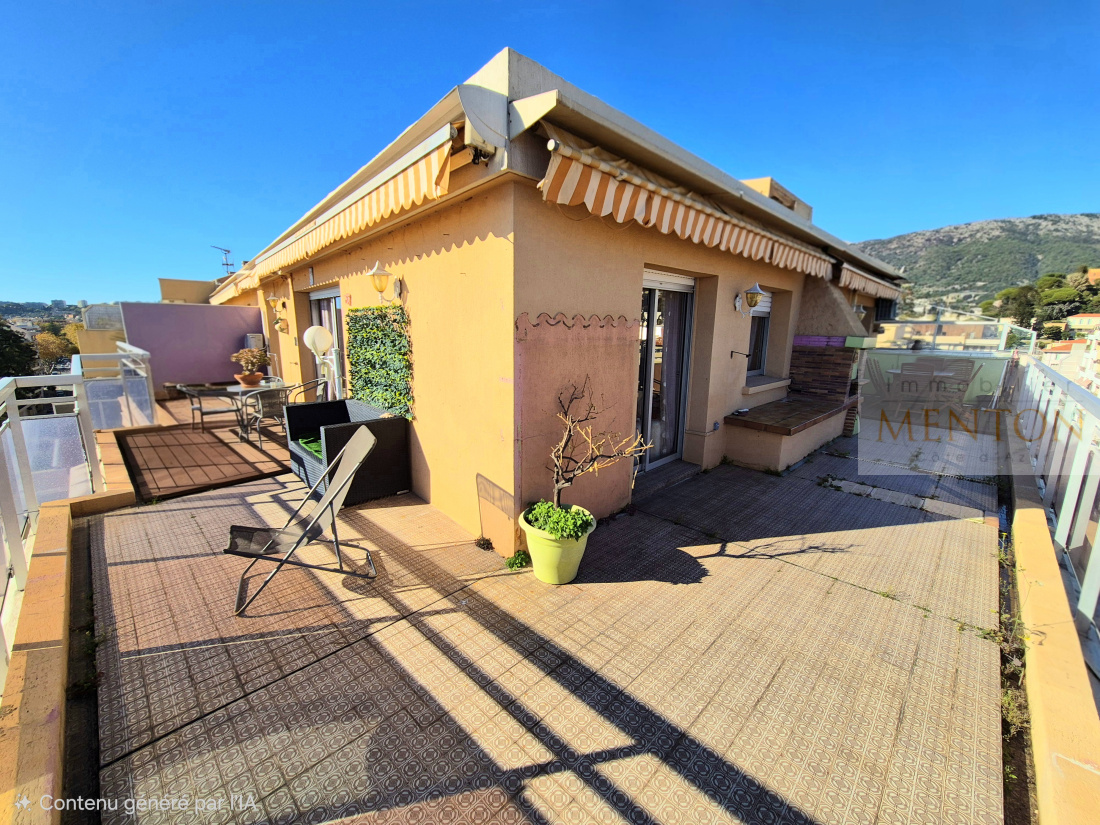 exceptionnel 3 pièces de 79 m² et 63 m² de terrasse en 8 ème et dernier étage, vue panoramique  mer — photo 3