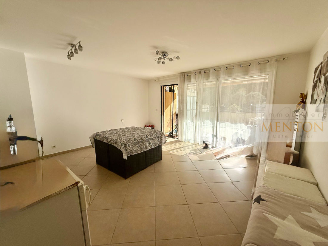 Menton - Gorbio au calme 2 pièces 48 m2 terrasse  27 m2, piscine — photo 4