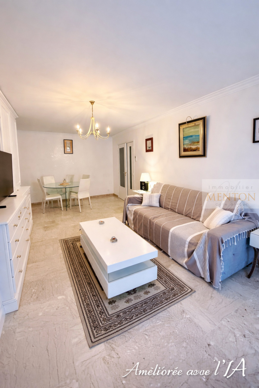Au coeur de Menton, au calme, beau 2 pièces terrasse — photo 2