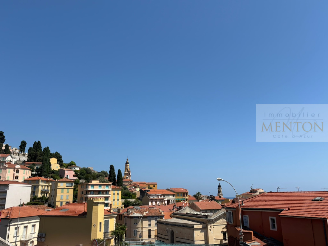 menton, immeuble de 4 duplex, 100%design, 100% location b&b, expo sud, vue mer, centre historique — photo 2