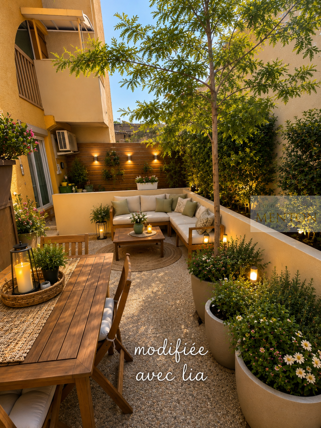 Menton St Agnès 4 pièces terrasse jardinet — photo 1