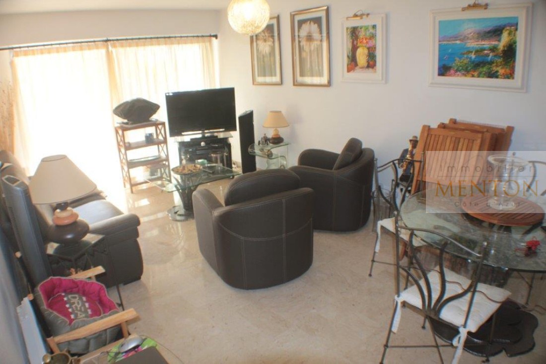 Menton centre ville, magnifique 2 pièces entièrement rénové.34 m² de terrasse — photo 4
