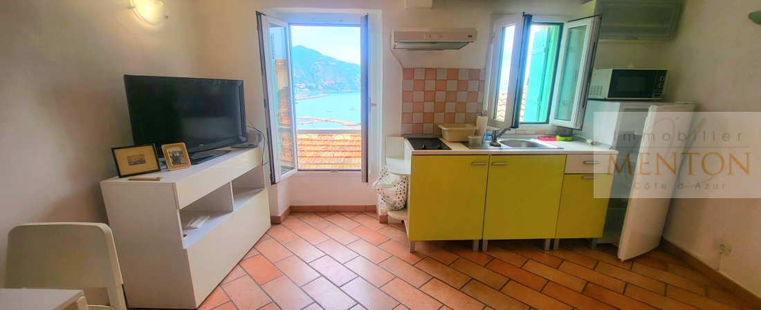 MENTON VIEILLE VILLE DEUX PIECES VUE MER — photo 4