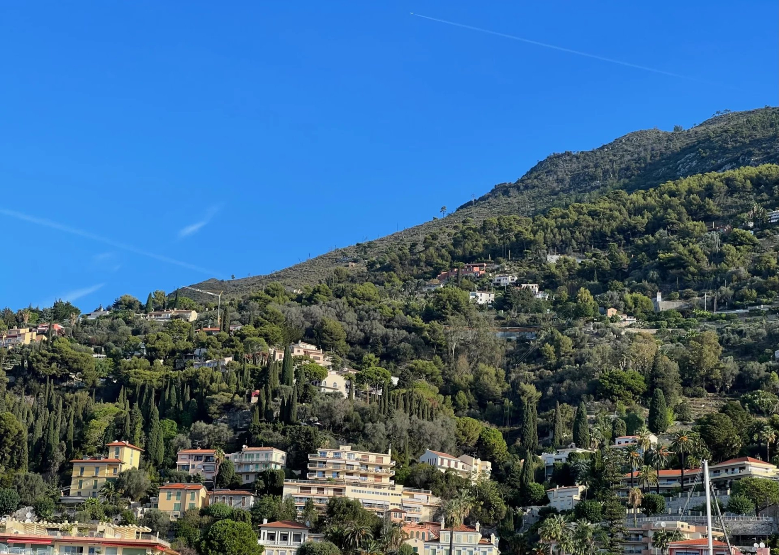 RARE- TERRAIN CONSTRUCTIBLE MENTON GARAVAN-VUE PANORAMIQUE MER- Permis construire accordé Maison- — photo 5