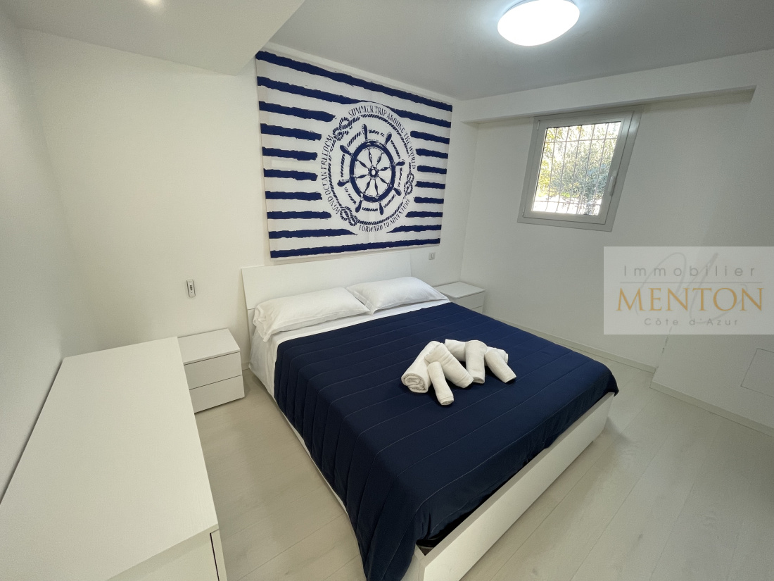 Menton, Garavan, Appartement villa de 4 Pièces, vue mer — photo 5