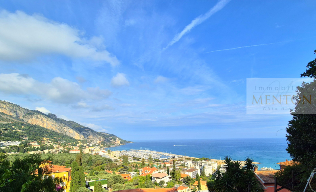 Menton, boulevard de garavan, cette belle maison bourgeoise, 1930, de 4 pièces de 125 m², 1788 m² de terrain — photo 3