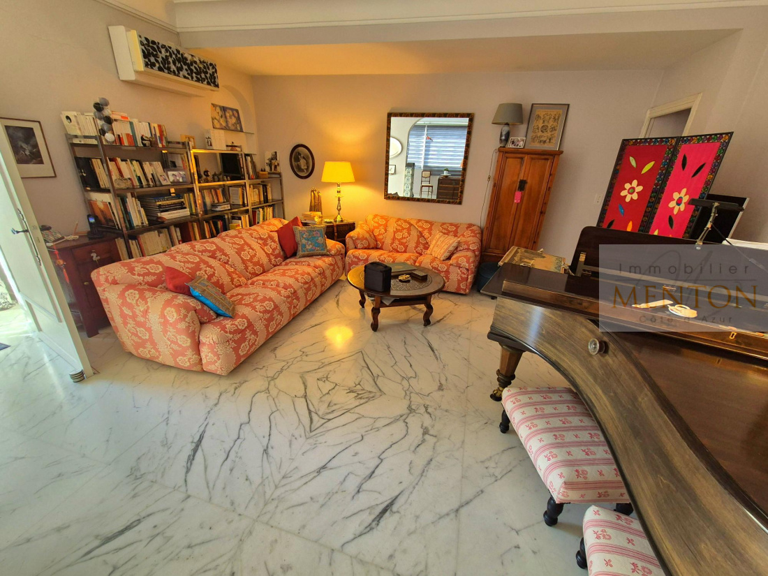 Menton, boulevard de garavan, cette belle maison bourgeoise, 1930, de 4 pièces de 125 m², 1788 m² de terrain — photo 5