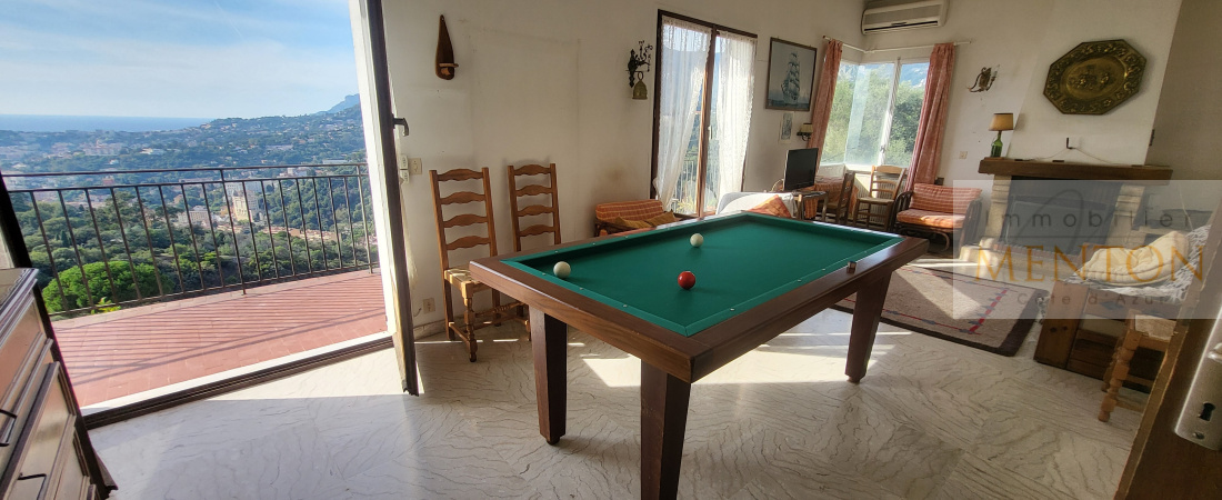 Menton,dernier étage,  villa dolce,appartement Maison de 73 m², terrain de 1629 m²,vue mer exceptionnelle. — photo 5