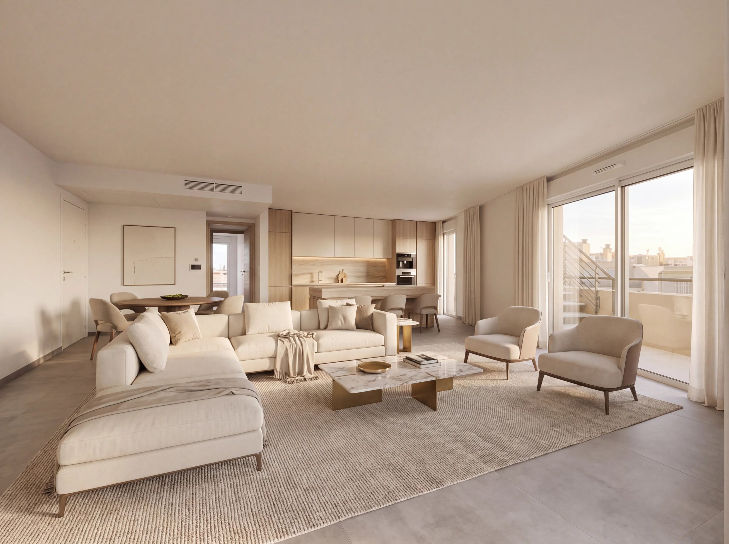 Achat Appartement Nice Vue panoramique sur la ville et les montagnes · 3