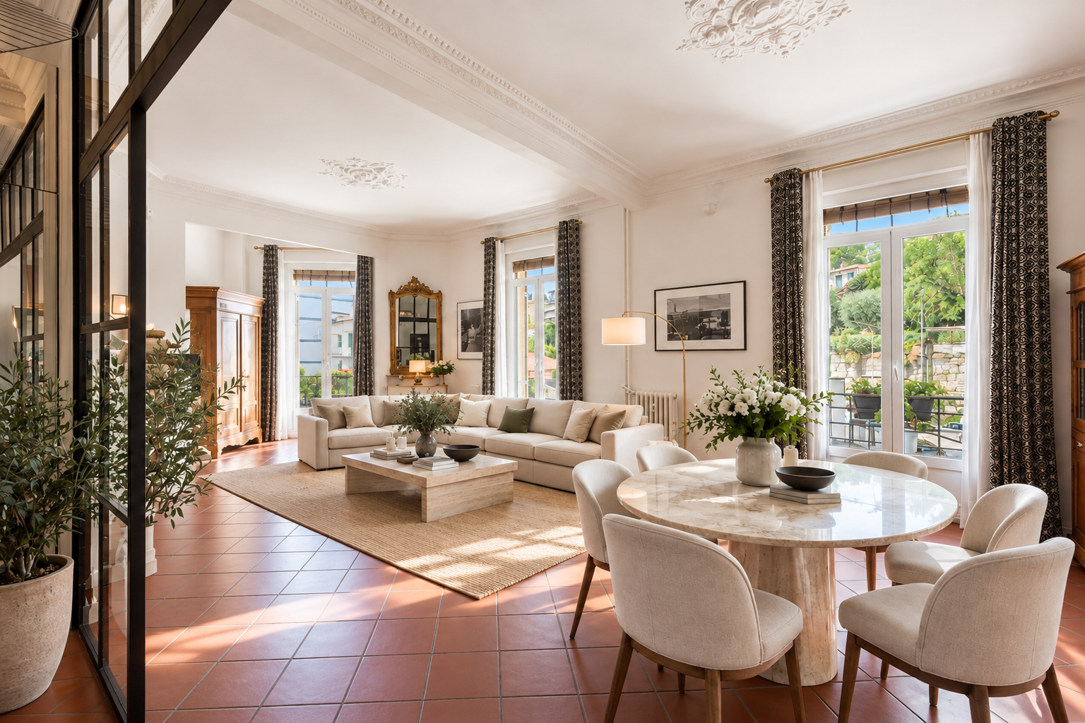 Vente Appartement Nice 4 Pièces 130 m² — Nice