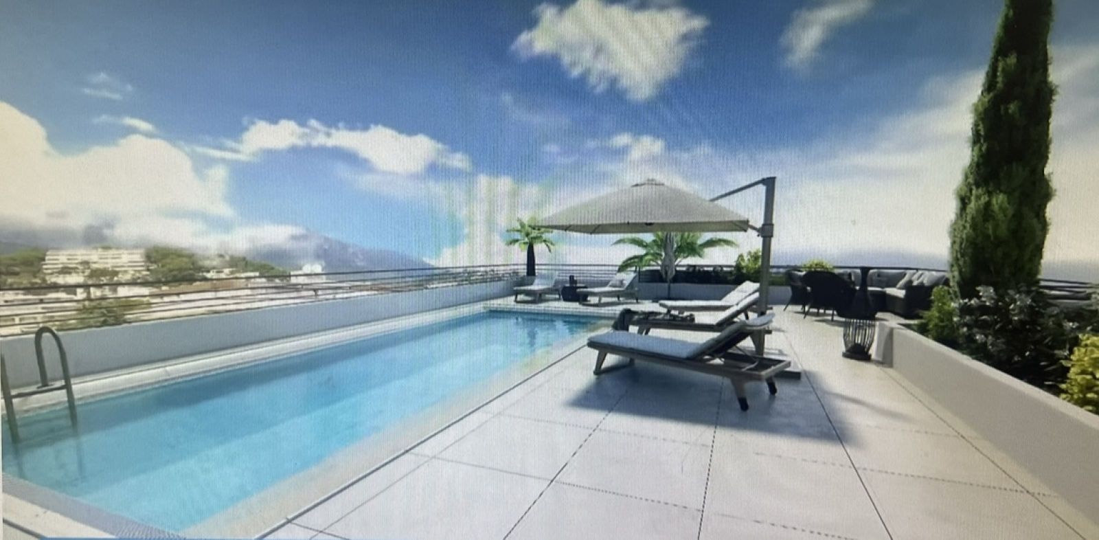 EXCLUSIF- PROGRAMME NEUF NEW MAJESTIC- RCM- Penthouse T3- Terrasse- Exposition Sud -Vue mer-Double Garage — photo 5