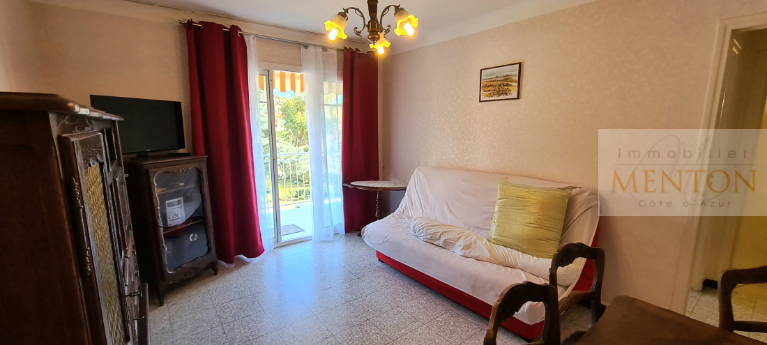 ROQUEBRUNE CAP MARTIN 2 PIÈCES TERRASSE PARKING CAVE — photo 4