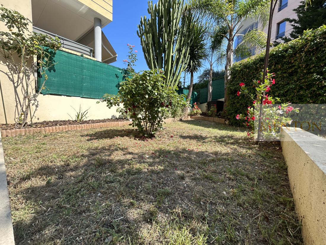 Roquebrune Cap Martin, Quartier Carnolès 2 pièces jardin terrasse — photo 3