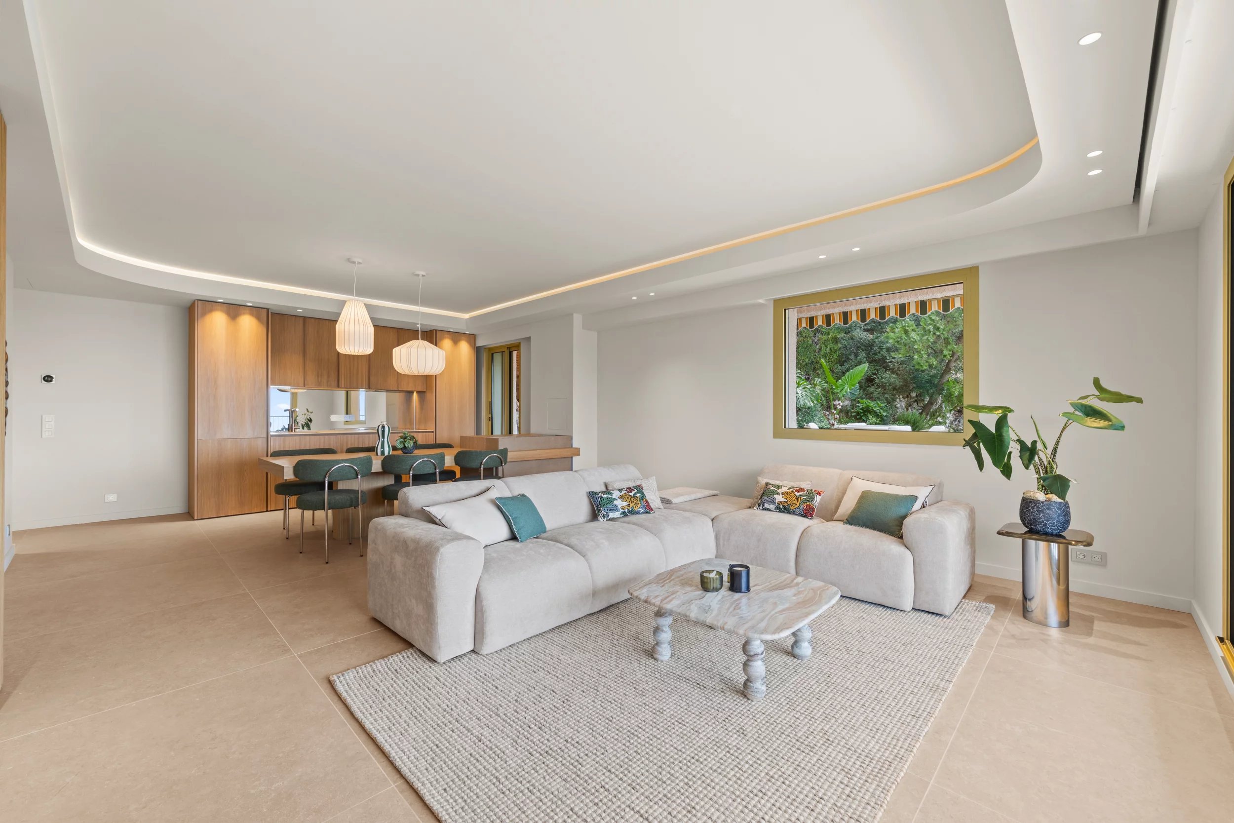 Achat Appartement Villefranche-sur-Mer 3 pièces rénové en rez de jardin avec vue mer — photo 4