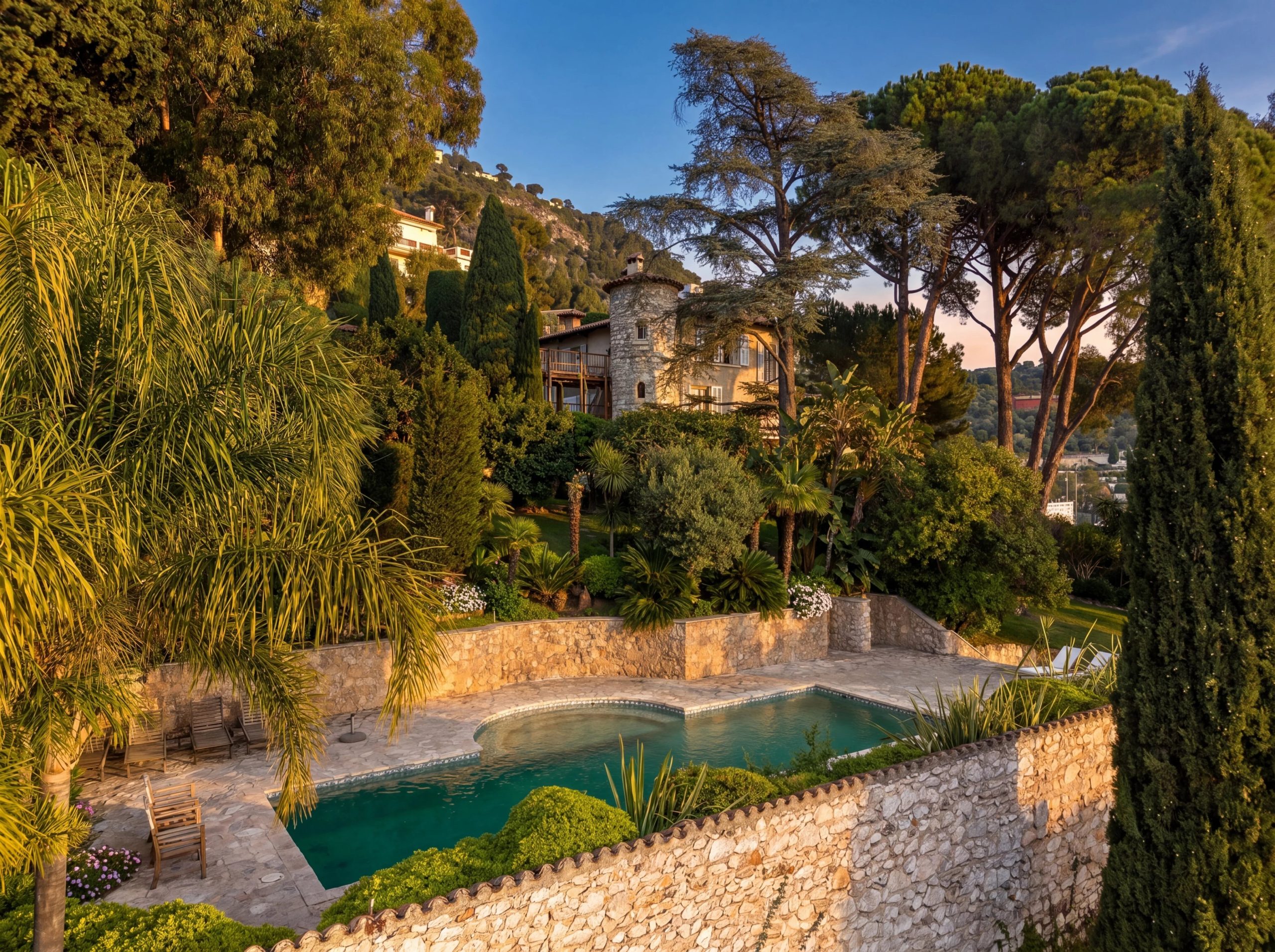 Achat Villa Villefranche-sur-Mer Château avec vue mer — photo 3