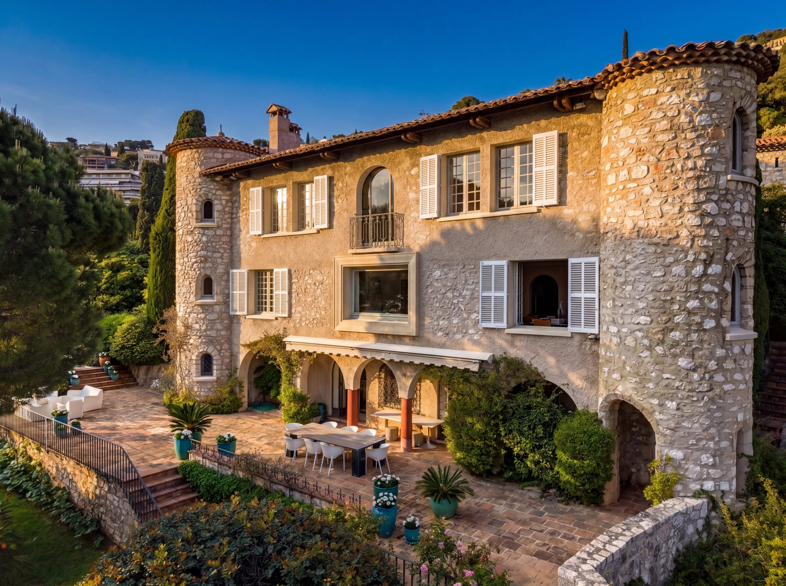 Achat Villa Villefranche-sur-Mer Château avec vue mer — photo 5